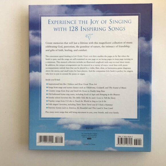 Readers Digest Lift Every Voice and Sing Songbook 2005 - Picture 3 of 9